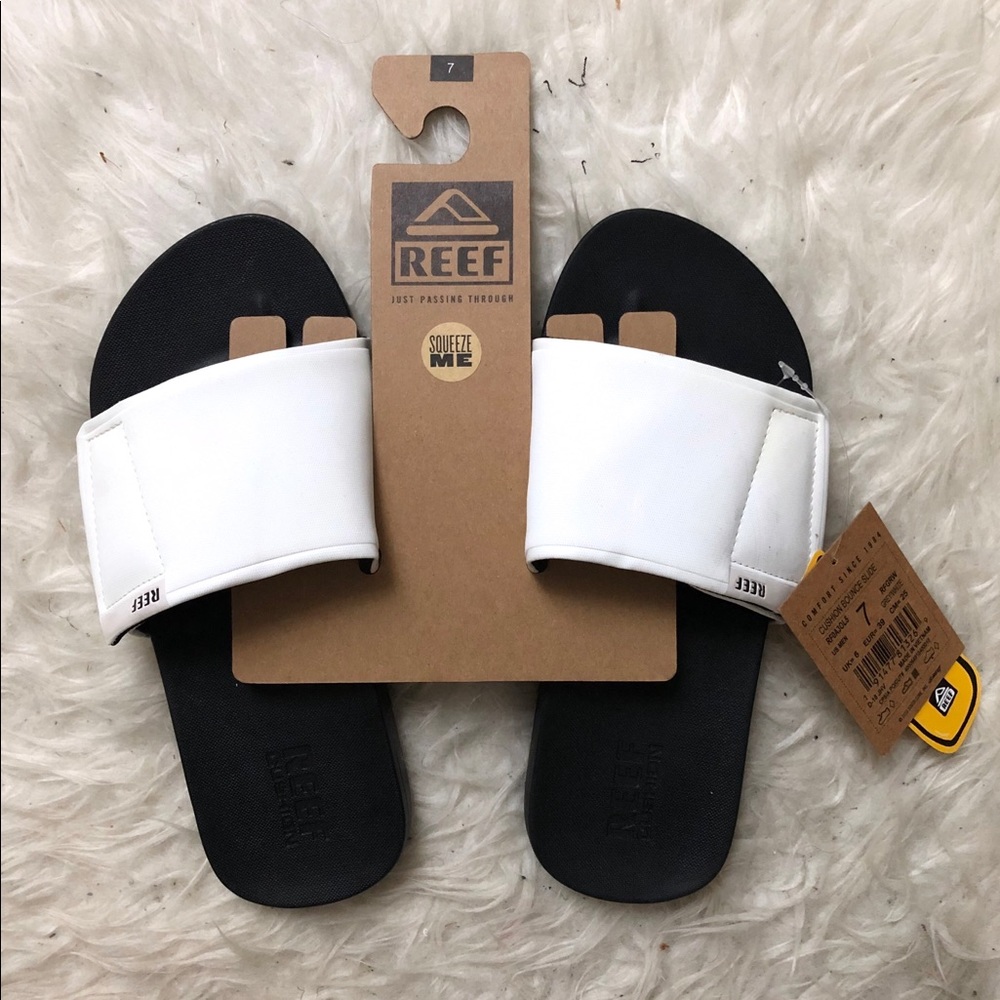 NWT Reef Slide Sandals